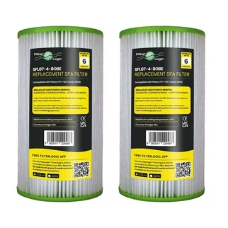 Filtr wkład wody do basenu FilterLogic SFL07-4-8OBE (kompatybilny z PC7-120 Intex A) - zestaw 2 szt.